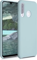 kwmobile telefoonhoesje voor Huawei P30 Lite - Hoesje met siliconen coating - Smartphone case in cool mint