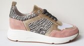 Bridge Footwear - damessneaker nude leder - maat 42