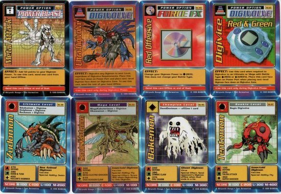 digimon digi-battle card game starter set ESNTL Card Holder main image 1