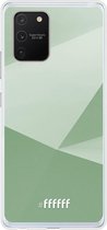 Samsung Galaxy S10 Lite Hoesje Transparant TPU Case - Fresh Geometric #ffffff