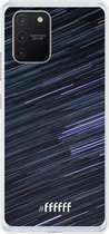 Samsung Galaxy S10 Lite Hoesje Transparant TPU Case - Moving Stars #ffffff