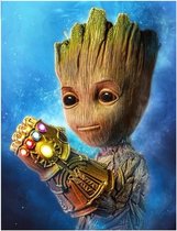 Diamond Painting - Avengers ''groot'' 30x40 - Hobby/cadeau - Volledig pakket
