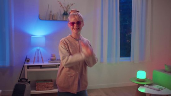 WiZ Slimme buitenlamp met camera | RGBIC | 1080p | 17W | Zwart WiZ