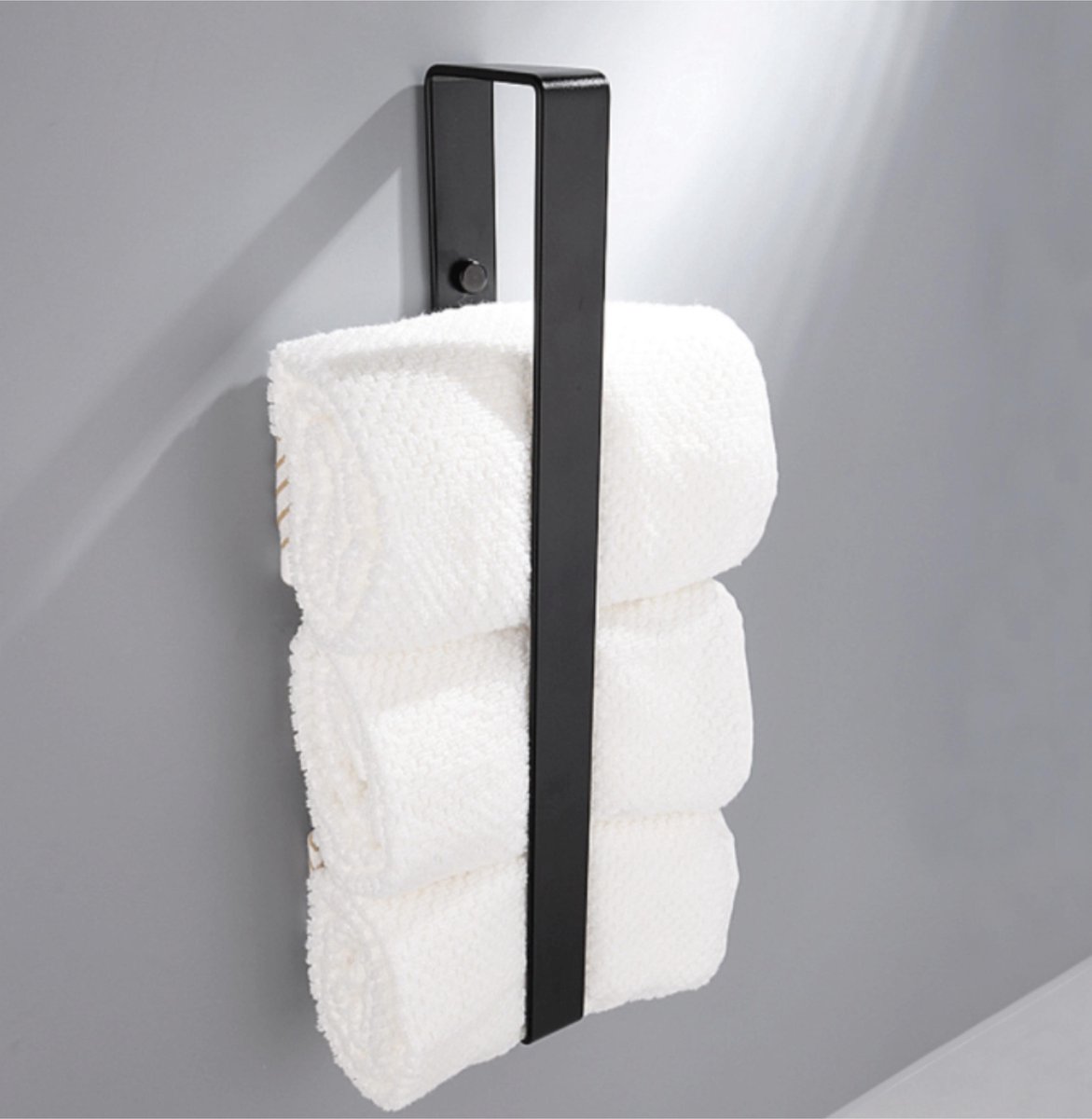 Stijlvol Handdoekrek Voor Een Chique Badkamer