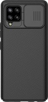 Nillkin CamShield Hoesje voor de Samsung Galaxy A42 - Back Cover met Camera Slider Zwart