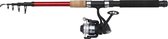 Telescoop - hengelset - Dam- Fighter pro - Combo - Tele Spin - 1.80m - 5-20g