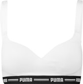 PUMA Padded Top Beha - Wit - Maat XL