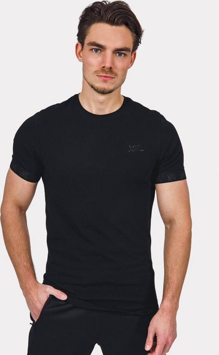 Iconic T-shirt - Black-Zwart-XXL