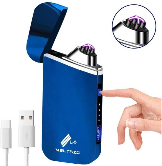 MELTAZO Elektronische Aansteker, Electric Lighter USB Oplaadbare Plasma  Aansteker,... | bol.com