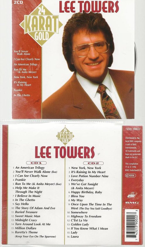 24 Karat Gold, Lee Towers | CD (album) | Muziek - Bol