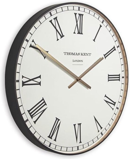 Thomas Kent - Klok Clocksmith RC L - 53cm - Zwart met goud