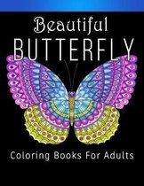 Beautiful Butterfly Coloring Book For Adults