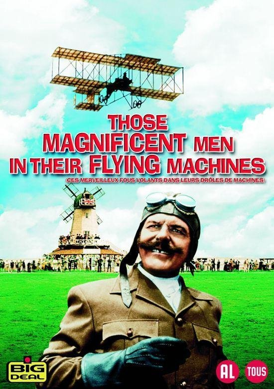 Cover van de film 'Those Magnificent Men In Their Flying Machines'