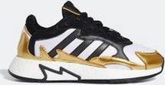 Adidas Tresc Run - Goud, Zwart , Wit - Maat 46 | bol.com