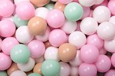 Ballenbak ballen 100 stuks - Mint, Beige, Roze, Wit