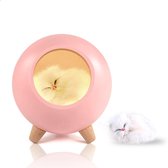 Little cat nachtlampje kinderen - Roze - Sfeerlamp - Nachtlampje baby - Kinderlamp slaapkamer