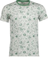 Dstrezzed T-shirt - Slim Fit - Groen - 3XL Grote Maten