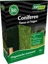 Culvita - Biologische Coniferen plantenvoeding - Coniferen Meststof 1,5 kg - geschikt voor alle hagen - 100 dagen voeding