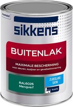 Sikkens Buitenlak - Verf - Zijdeglans - Mengkleur - RAL6026 - 1L