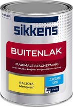 Sikkens Buitenlak - Verf - Zijdeglans - Mengkleur - RAL1016 - 1L