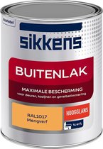 Sikkens Buitenlak - Verf - Hoogglans - Mengkleur - RAL1017 - 1 liter