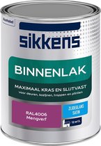 Sikkens Binnenlak - Verf - Zijdeglans - Mengkleur - RAL4006 - 1L