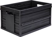 Evo Box vouwkrat 46 liter zwart Zwart 35,5 cm x 52,5 cm x 29,5 cm