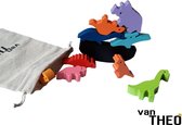 Stapeldiertjes Dino's - Houten blokken – Balansspel – Duurzaam Speelgoed – Stapelblokken -  Dieren