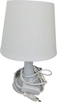 Bureau lamp - Wit - Ø 19 x h 29 cm