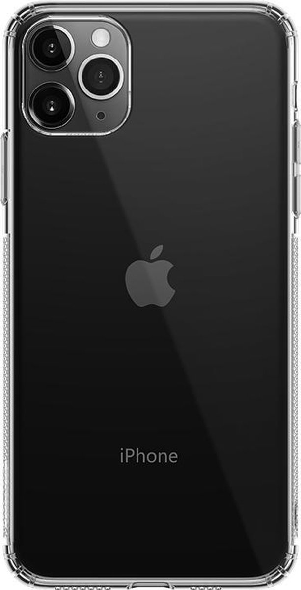 iPhone 11 Pro Max anti shock dun TPU hoesje - Transparant
