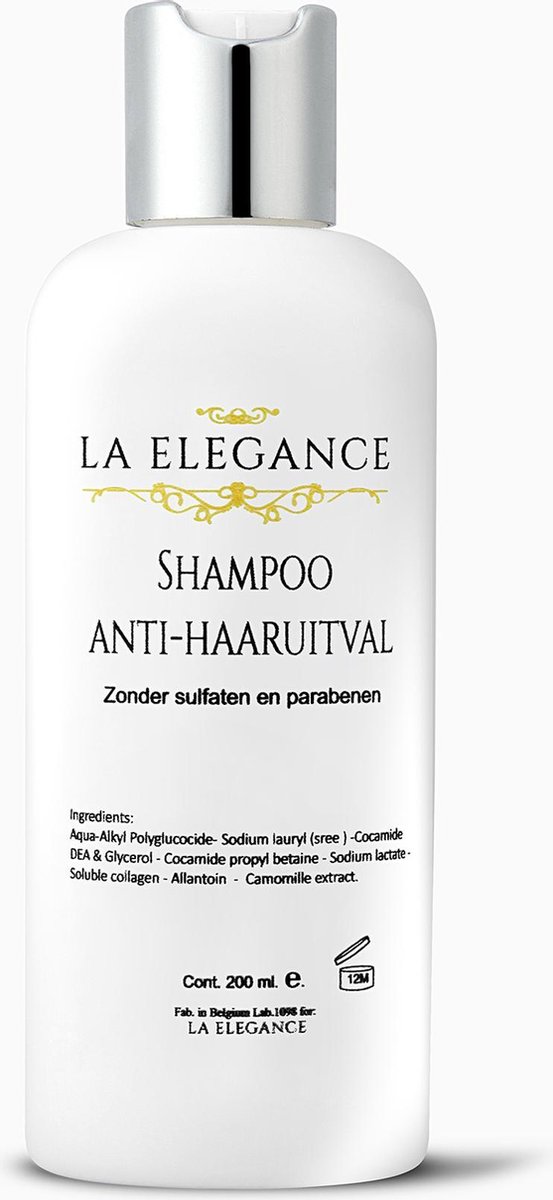La Elegance Shampoo Anti-haaruitval (zonder sulfaten en parabenen) | bol.com