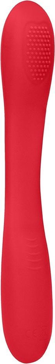 Double Ended Vibrator - Flex - Red