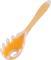 Doodadeals® | Spaghettilepel | Pastaschep | Pastalepel | Spaghetti Opscheplepel | Spaghettilepel Siliconen | Pasta Lepel | Oranje