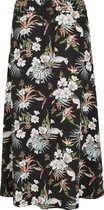 Dames Ladies Ladies Viscose Midi Skirt tropical