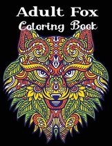 Adult Fox Coloring Book