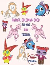 Animals Coloring Book For Kids And Toddlers