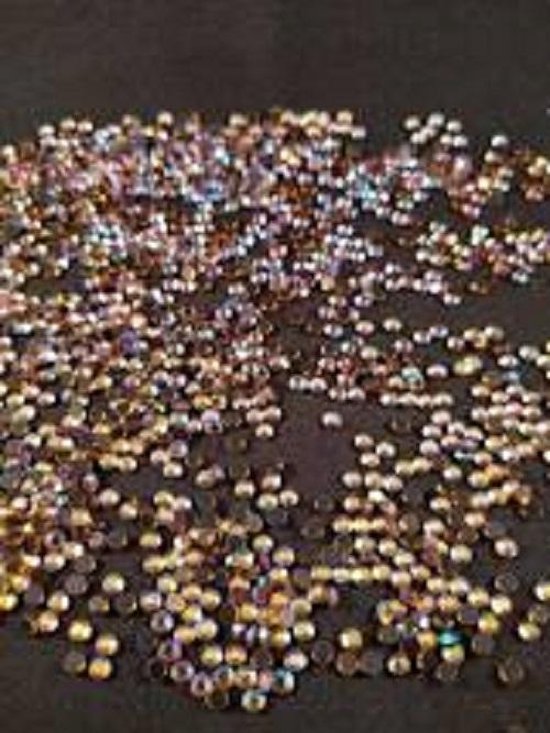 LYHYDMA Hotfix Strass Serie Verde Colore Migliore DmC - Foto 8