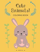 Cute Animals Coloring Book