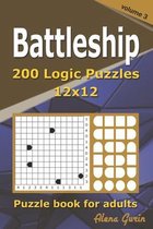 Battleship puzzle book for adults.