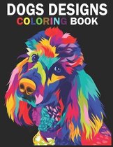 Dogs Designs Coloring Book
