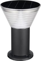 Iplux® - Rome - Solar Tuinverlichting - Warm wit - Staande lamp 30cm