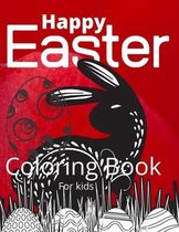 Happy Easter Coloring Book For Kids