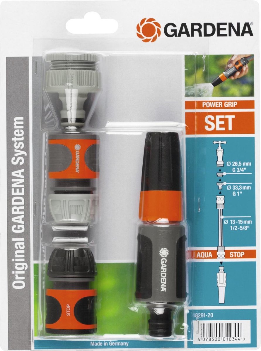GARDENA System Startset Spuitpistool - Geschikt Voor 13-15 mm Tuinslang