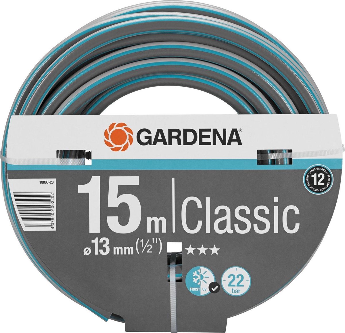 GARDENA Classic Tuinslang 1/2-13mm - 15 meter - GARDENA