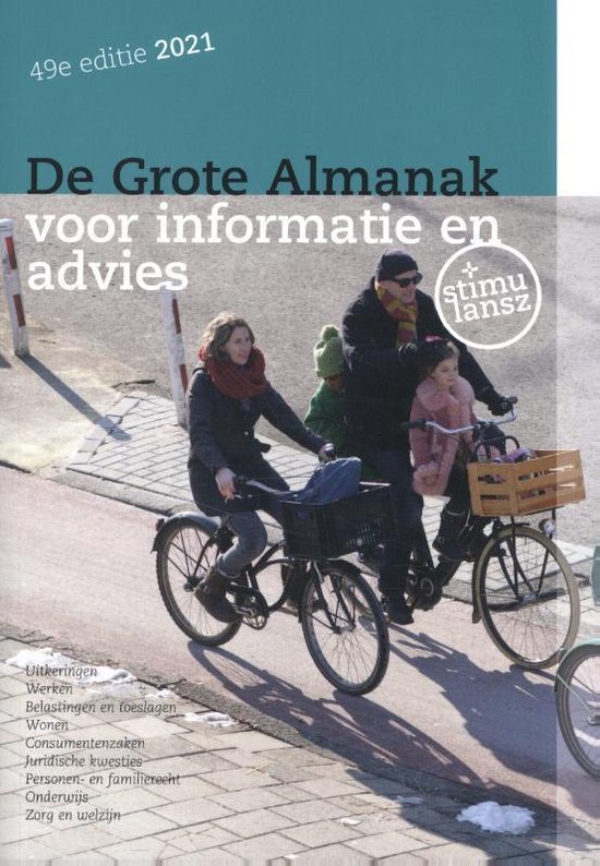 De Grote Almanak voor informatie en advies 2021 - cover