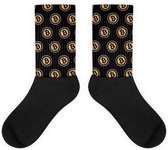 Bitcoin sokken logo - Zwart/Geel