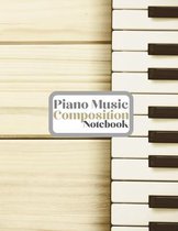 Piano Music Composition Notebook