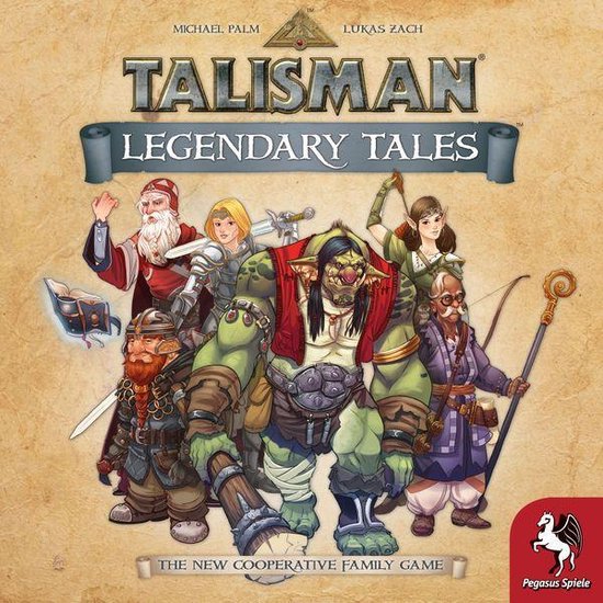 Thumbnail van een extra afbeelding van het spel Asmodee Talisman Legendary Tales - EN