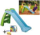 LITTLE TIKES FIRST SLIDE BLAUW + gratis doos stoepkrijt 15 stuks