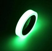 Lichtgevende Tape – Glow in the Dark – Veiligheidstape – Reflecterende tape – Muursticker – 10 meter - Groen